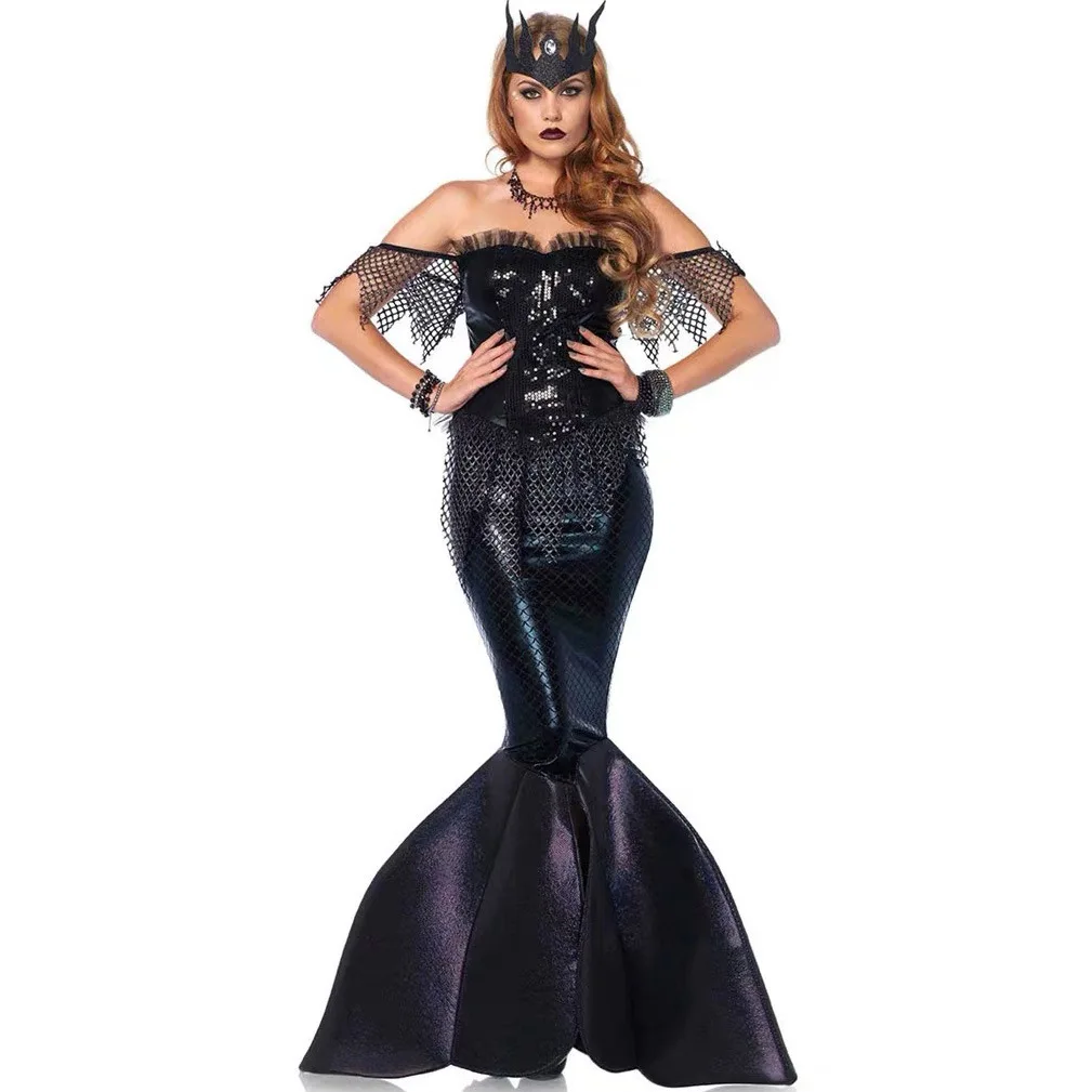 Halloween Costume Traje De La Sirenita Para Adulto Disfraz De