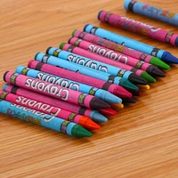 8pcs 8.5cm Boxed Color Crayon Children Painting Art Kits Creative Handmade Drawing Crayon Cute Painting Set Gift for Kids 2
