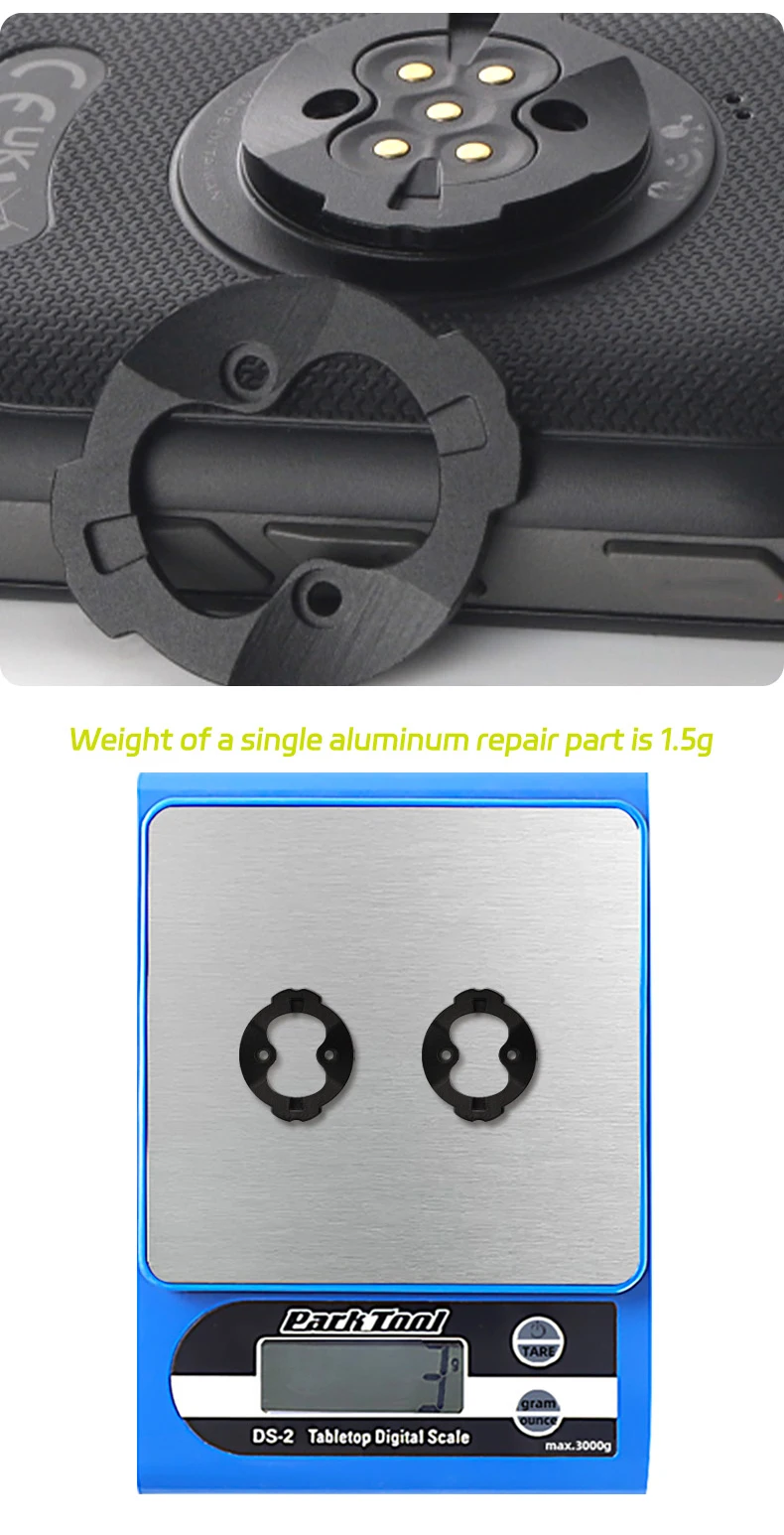 RRSKIT Fahrrad Computer Basis Reparatur Kits Für Garmin 540/840 Aluminium Legierung 3D Druck Basis Snap-on Reparatur Teile – Detail 6