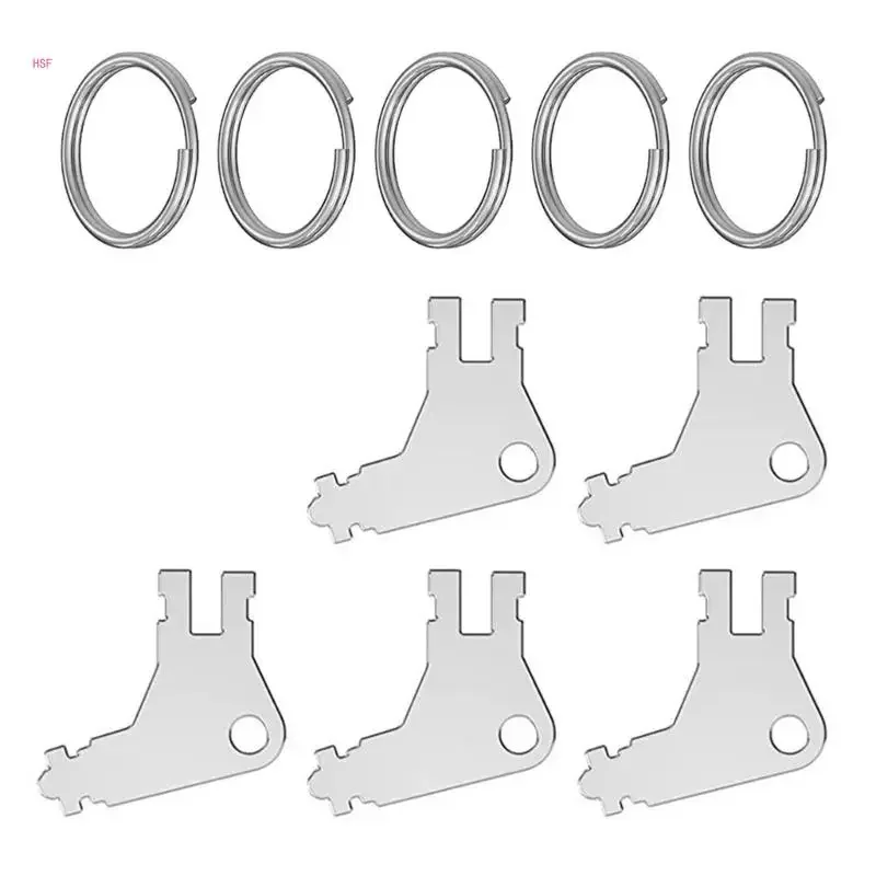 Universal Convenient Toilet Paper Dispenser Key Replacement Durable Toilet Tissue Dispenser Key Bathroom Accessories