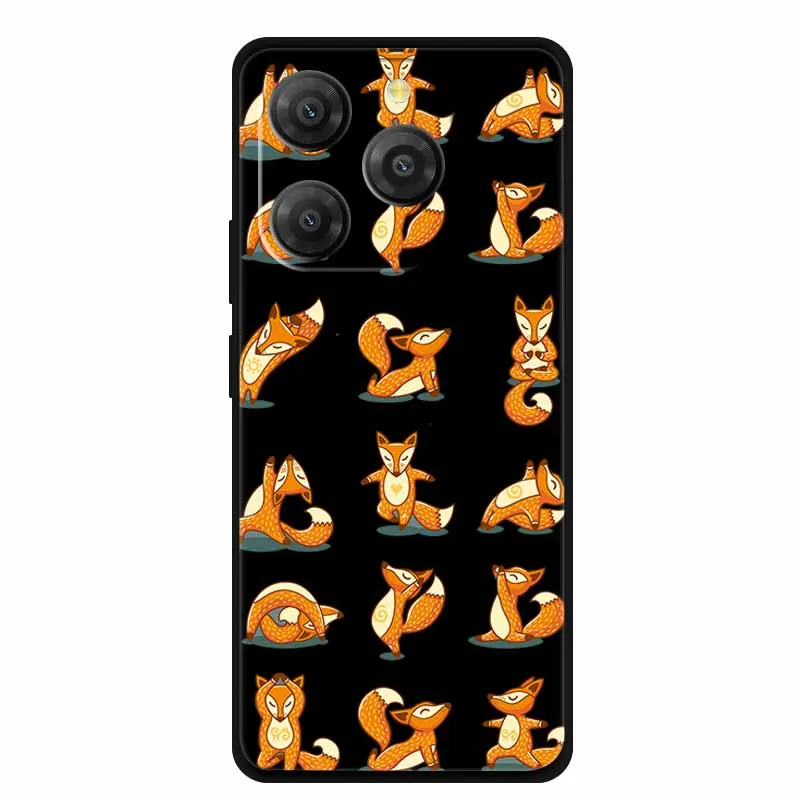 Cartoon Soft TPU Silicone Back Cover for Blackview Shark 9 - 6.67