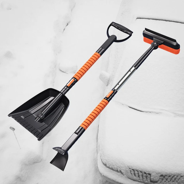 Detachable car Snow Shovel portable winter snow removal shovel set  Multifunctional snow shovel Remover tool Auto accessories - AliExpress