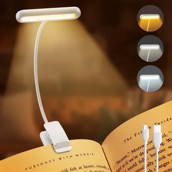USB Rechargeable Clip-On Book Light 4