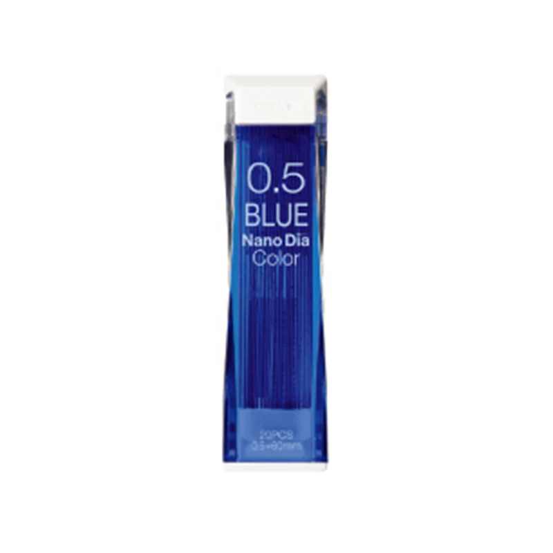Vibrant 7-Color 0.5mm Mechanical Pencil Refills - Plastic, 60mm Length