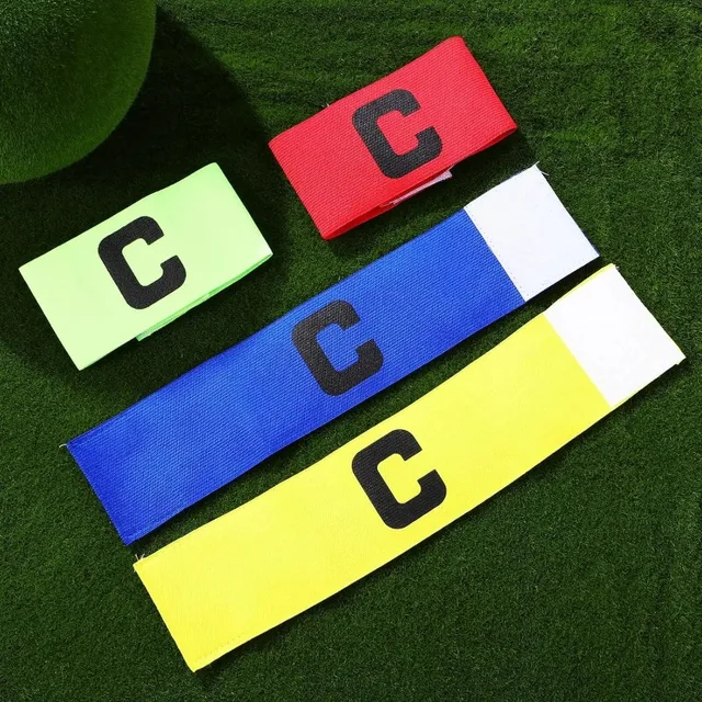 Football Armband Portable Sports Armbands Armband Adjustable Elastic Captains Bands Soccer Captain Group Competition Gift 4