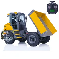4x4 LESU 1/14 RC Hydraulic Metal Dumper 6MDX-B Car Remote Control Tipper Truck Painted Assembled Toy Light Sound ESC TH23011 2