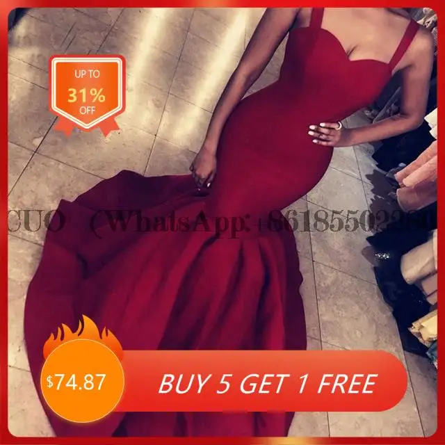 

Wine Red Mermaid Green Evening Dresses 2022 Women Formal Party Sleeveless Vestido De Gala Navy Blue Elegant Long Sexy Prom Gowns