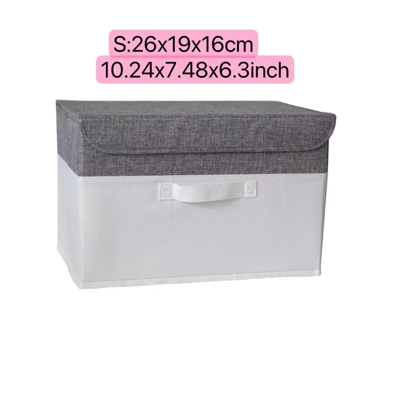 Non Woven Fabric Storage Box Home Supplies Clothing Pants Underwear Sock And Kid Toy Foldable Storage Organizer Cosmetics 5