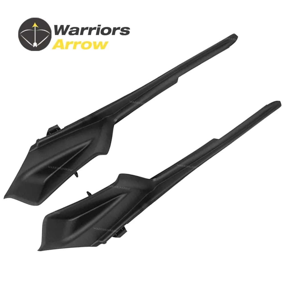 

Pair Front Left Right Fender Cowl Hood Side Seal Plastic Black 53867-08020 53866-08020 For Toyota Sienna 2011-2020