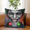 Pillowcase Cushions Cover Cushions Home Decoration Humor Horror Incoming Call From Evil Jonkler Pillows For Sofa 6