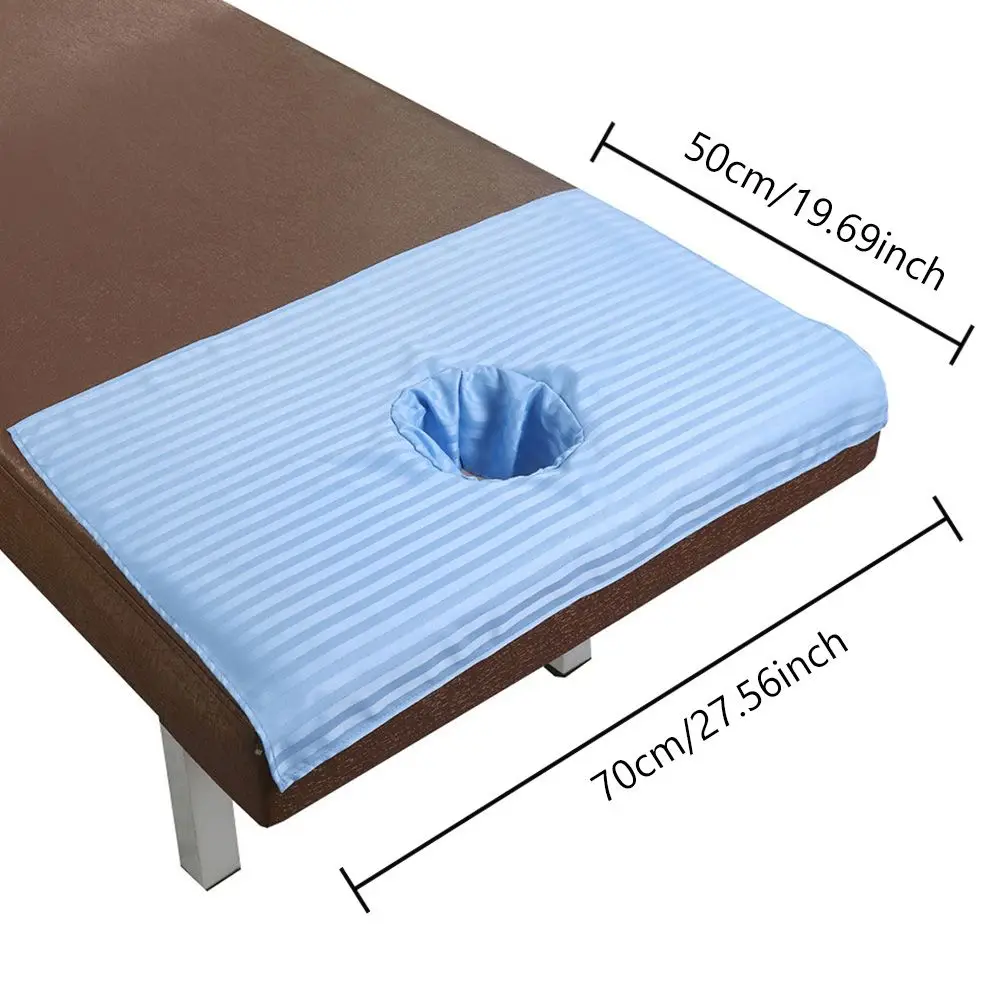 Soft Polyester with Hole Beauty for Salon SPA Massage Table Bed Cover Sheets beauty salon bed sheet