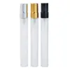 1PC 10ml Perfume Spray Bottle Glass Refillable Frosted Glass Empty Perfume Bottle Portable Atomiser Container for Travel Bottle 4