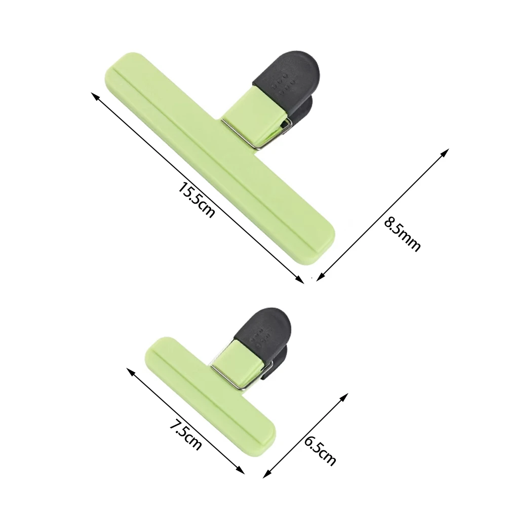 1Pcs Home Food Snack Bag Sealing Clip Close Clip For Tea Coffee Bag Portable Plastic Clips Sealer Kitchen Storage Tool