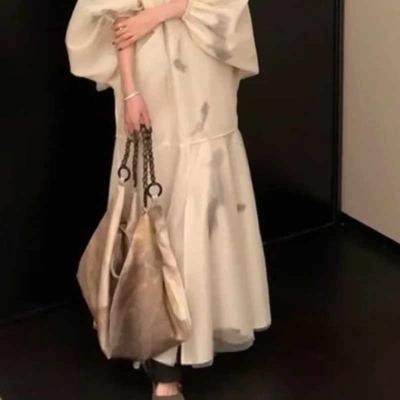 JIAERDI Retro Large Capacity Tote Bag Women High Street Beading Chic Casual Handbag Ladies Hot Girls Vintage Shoulder Bags New