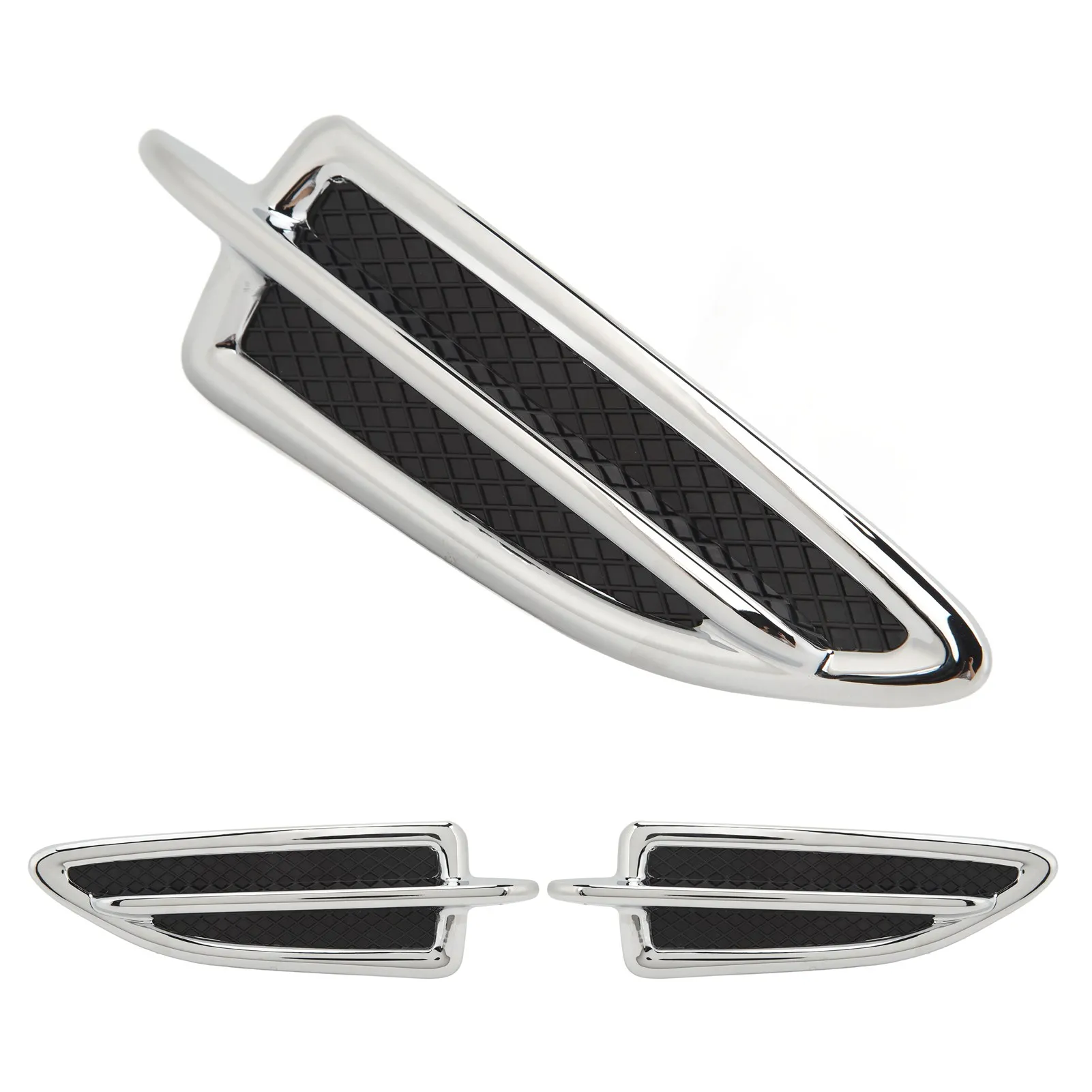 Front Mudguard Vent Molding Easy Installation High Strength Front Mud Flap Insert Vent Molding Stylish Escape 2013 To