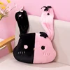 Cute Cloud shape two-tone Bunny Plush Throw Pillow Toy Kawaii Stuffed Animals Long Ear Rabbit Room Decor Sleeping Doll Kids Gift 4