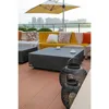 40" Large Square Concrete Coffee Table, Modern Minimalist Coffee Table, Concrete Furniture, Accent Table 4
