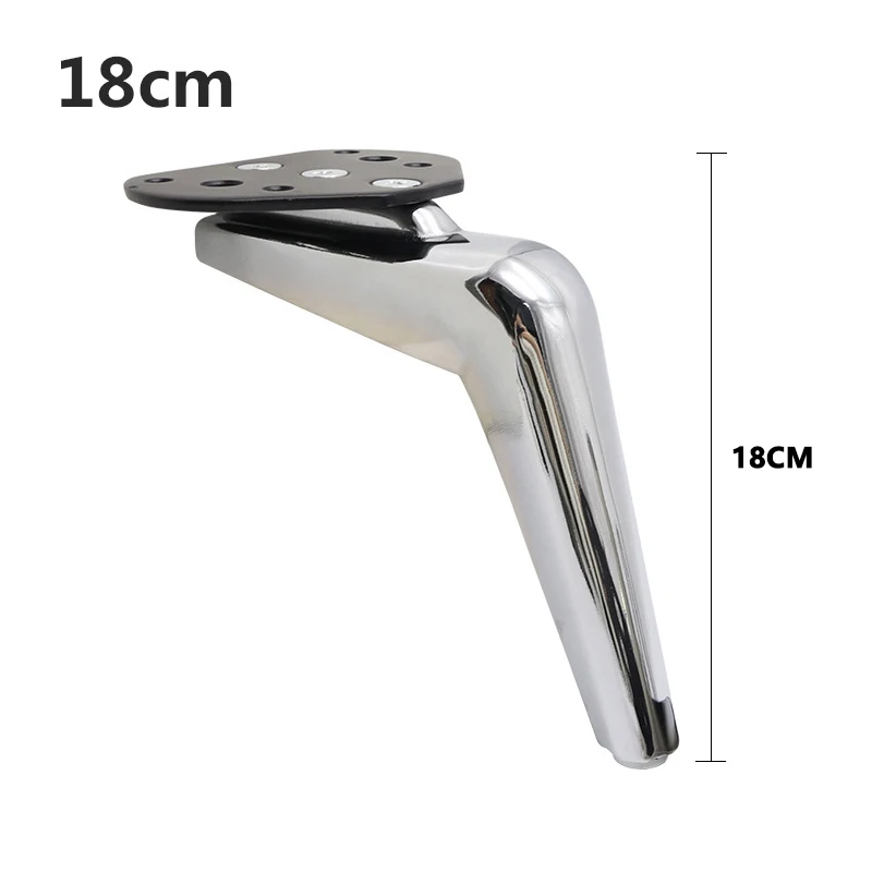 4PCS Silver 18cm
