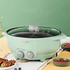 2000W Household Large Capacity Yuanyang Electric Hot Pot Multifunctional All-in-one Electric Frying Pan Electric Cook Pot 6L 1