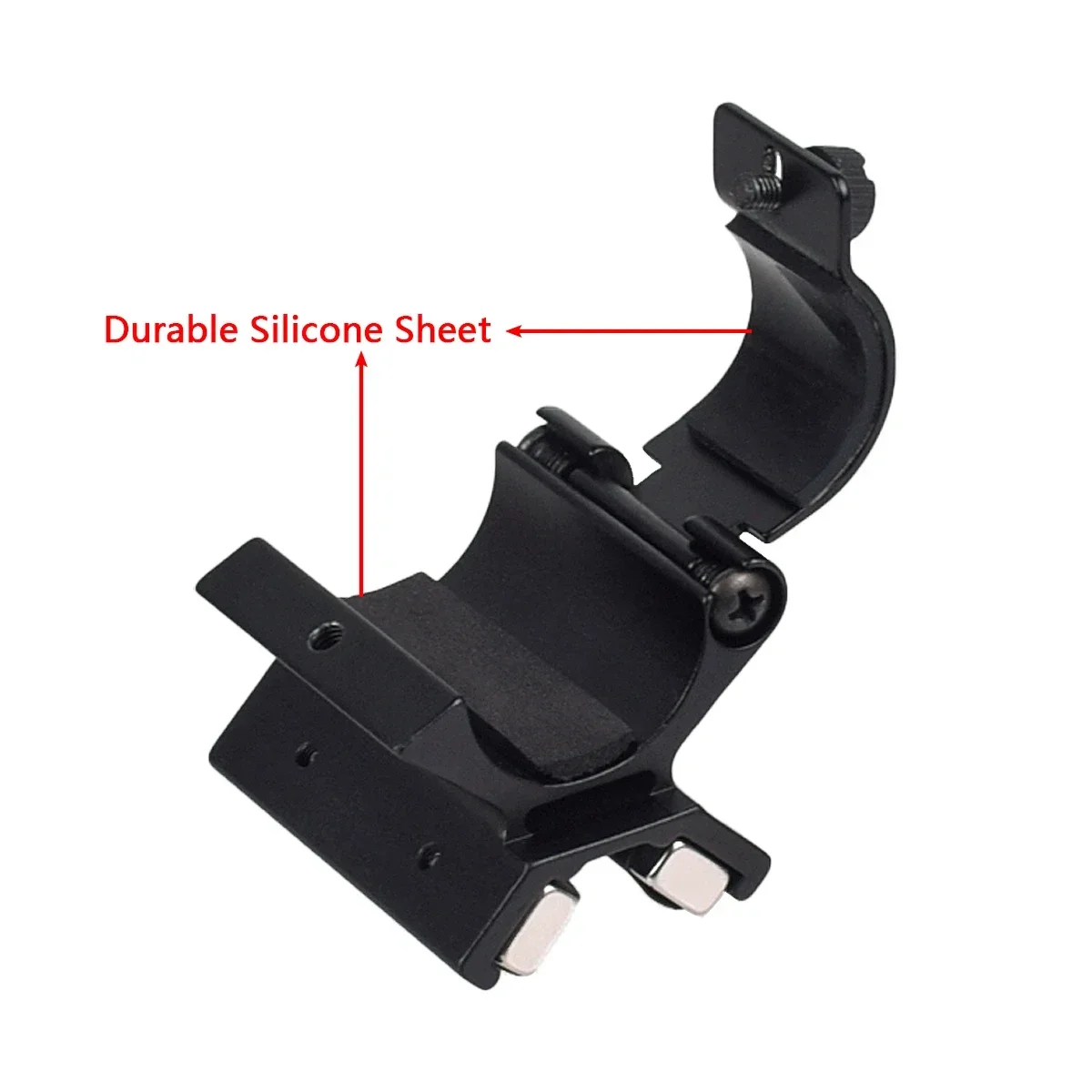 Rifle Scope Mount Weapon Flashlight Mount Flashlight Scope Mount Magnetic Concealment Mount Flashlight Mount Magnetic Scope Gun Mount Magnet Flashlights Mount Strong Holder Led Riflescope Laser Torch Lanterna Bracket Hunting Toy