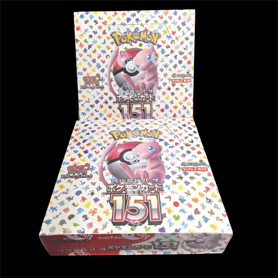 Pokemon Card 151 Japanese Booster Box - Scarlet & Violet Expansion, 20  Sealed Packs, Kanto Region Collection Japanese Pokemon Card Booster Box