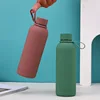 Portable Large Vacuum Flask Stainless Steel Thermos Bottle Outdoor Sports Water Bottle Big Belly Cup Drink Bottle Travel Mug 3