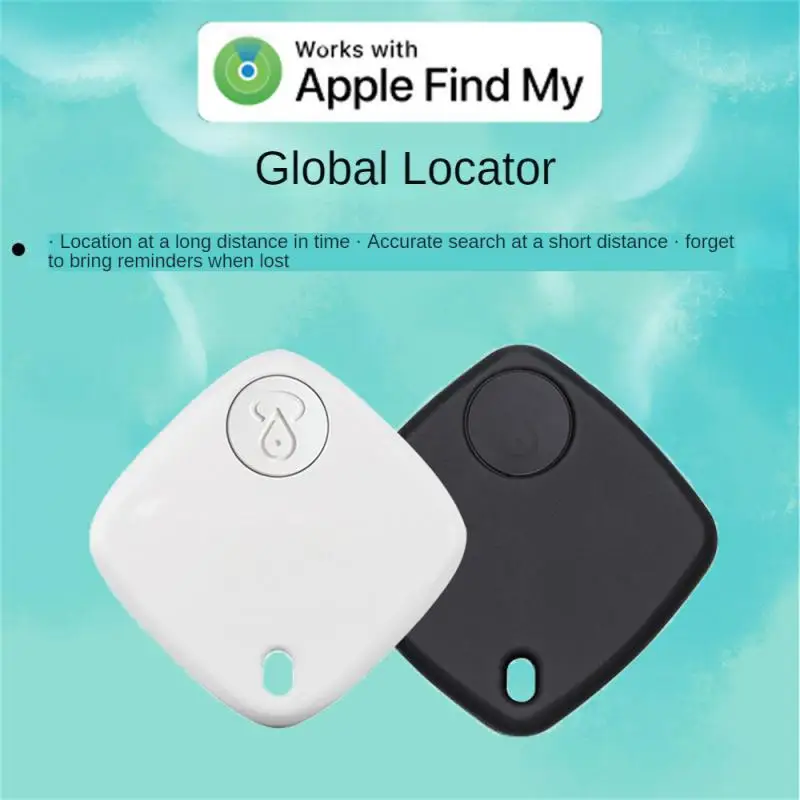 

Bluetooth GPS Tracker for Apple Air Tag Replacement via Find My to Locate Card Wallet iPad Keys Kids Dog Reverse Position MFI