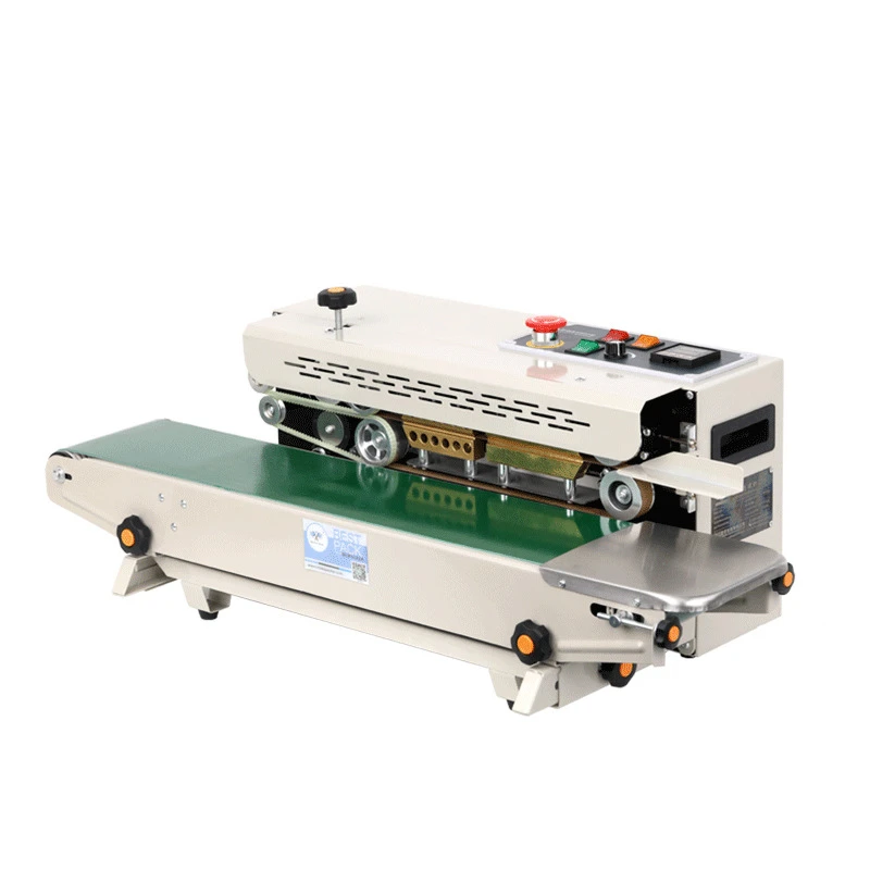 Fully Automatic Continuous Mooncake Sealing Machine Aluminum Foil Bag Sealer Plastic Bag Mask Film Packaging Machine 2