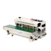 Fully Automatic Continuous Mooncake Sealing Machine Aluminum Foil Bag Sealer Plastic Bag Mask Film Packaging Machine 2