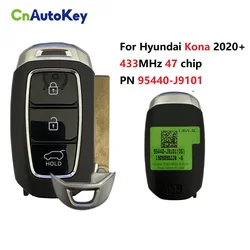 Smart Key with 3 Buttons and Keyless Go - 95440 - J9101 (Aftermarket No Logo)