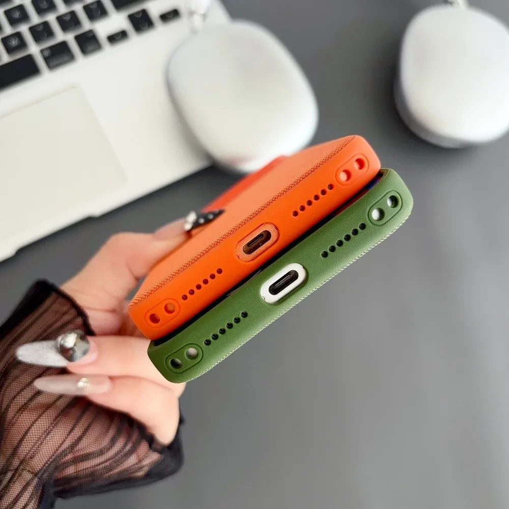 New TechWoven Magnetic Phone Case for IPhone 17 Air 16 15 14 13 Pro Max With Camera Button For Official Magsafe Protect Cover 4