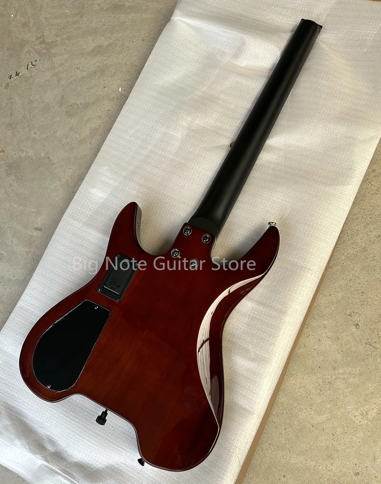 左利きと右利きのサンバーストエレキギター,ローズウッド指板,メイプル