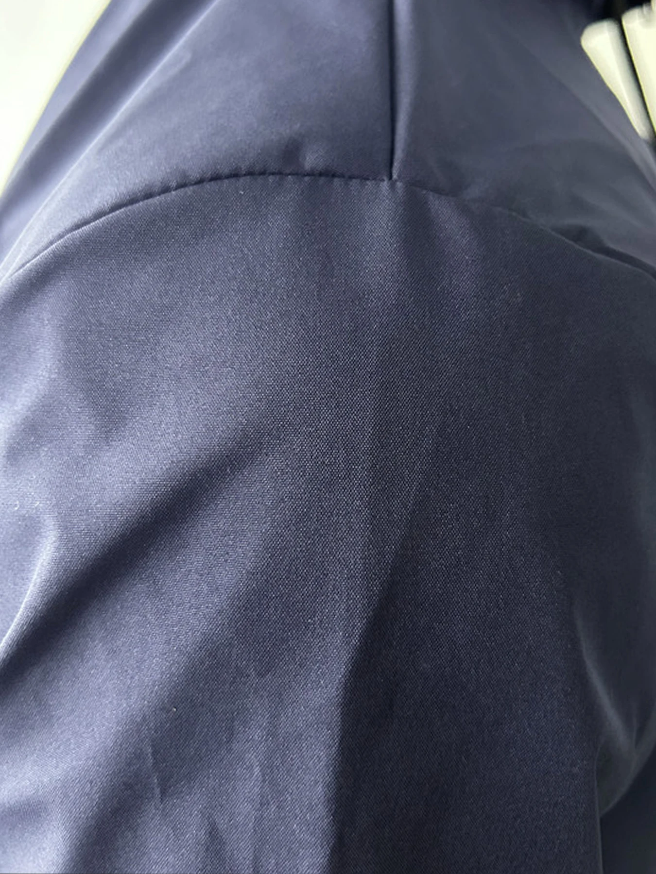 Jacket in action during travel