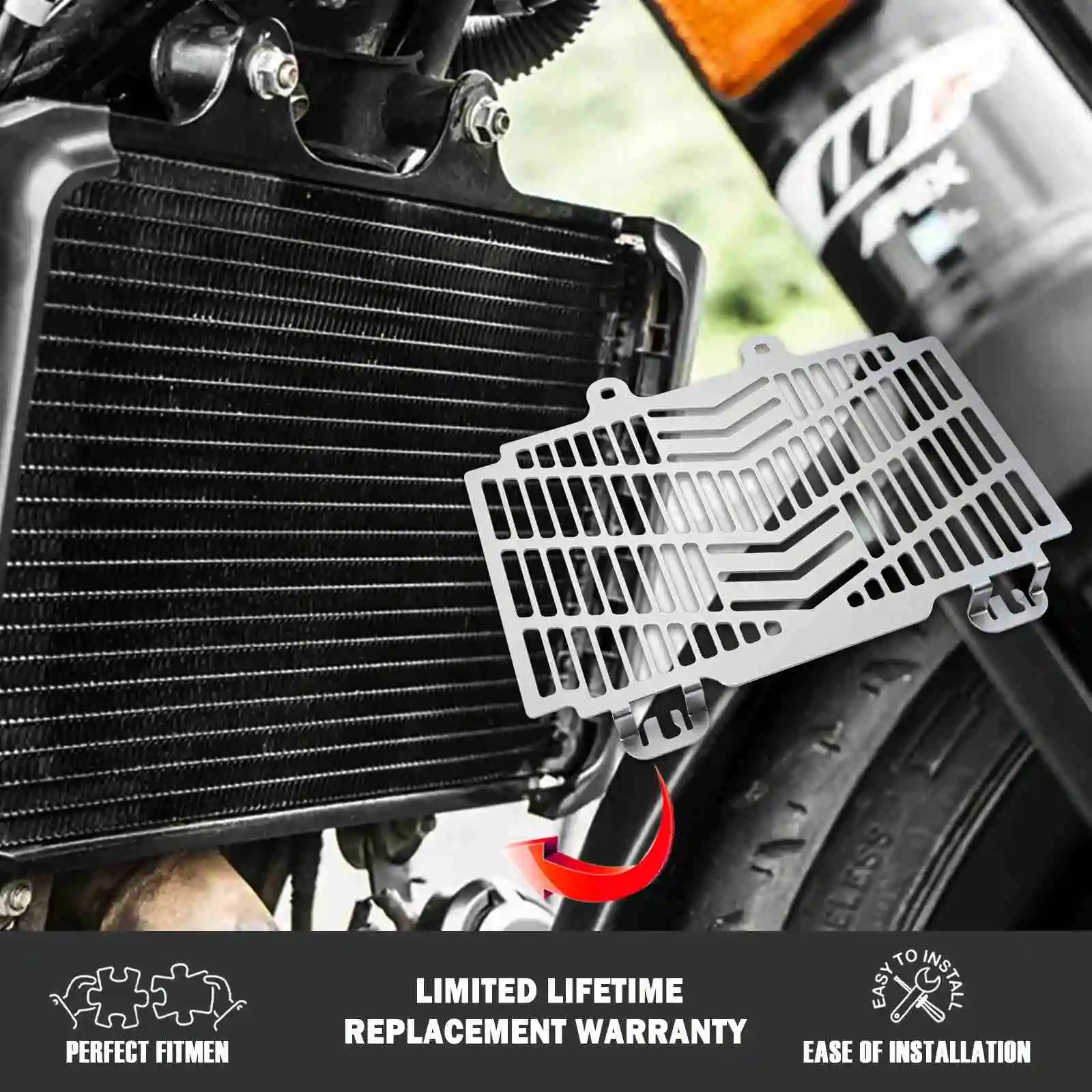 

For Husqvarna SVARTPILEN 250, 401 RADIATOR GUARD 2020-2022 Accessories Motorcycle Radiator Shrouds Radiator Cover Motor Parts