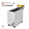 Commercial Automatic 25L Large Capacity Cheese Hot dog Sticks Fryer Electric Deep Korean Corn Dog Fryer Machine Snack machines 2