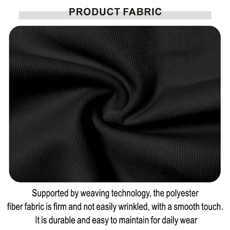 Men's Casual Workwear Pants Wrinkle Resistant Lightweight Pocket Design Suitable for All Seasons