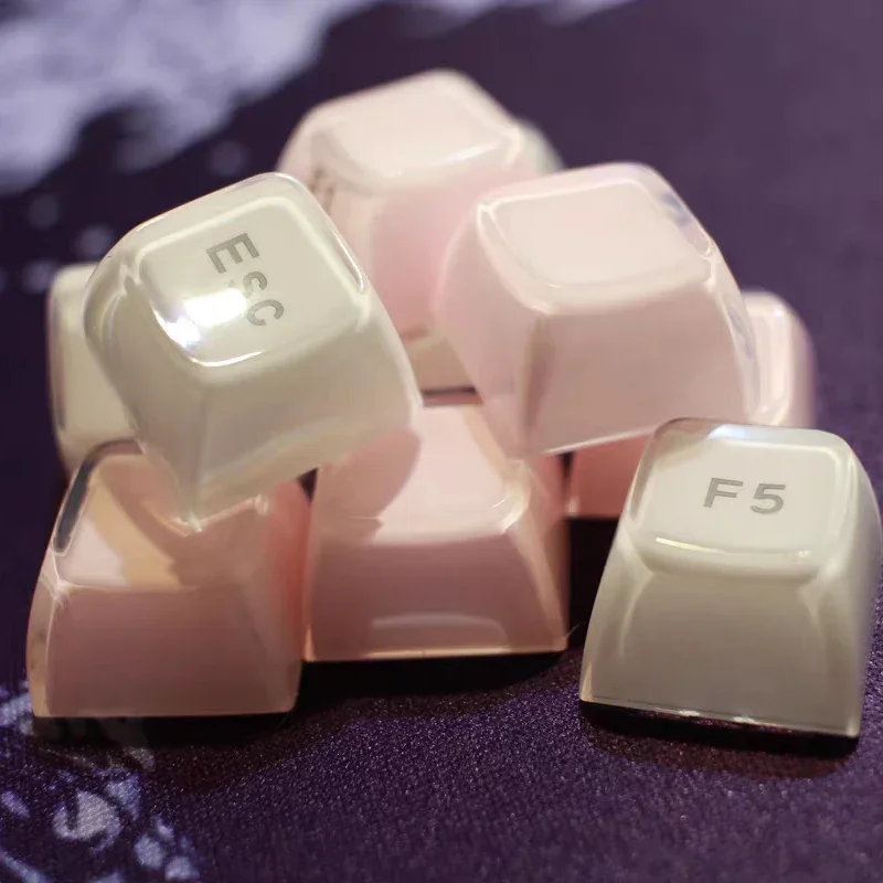 Echome-abs Cap de Teclado Geléia Injeção de Duas Cores Tampa de Chave Moldagem para Teclado Mecânico Abs Perfil Oem 116 Chaves