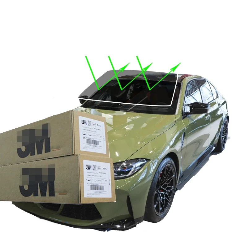 3M Tint Film Privacy Window Film For Car Sun Control Window Crystalline Nano Ceramic 3m CR05 High Clarity 10Year Warranty