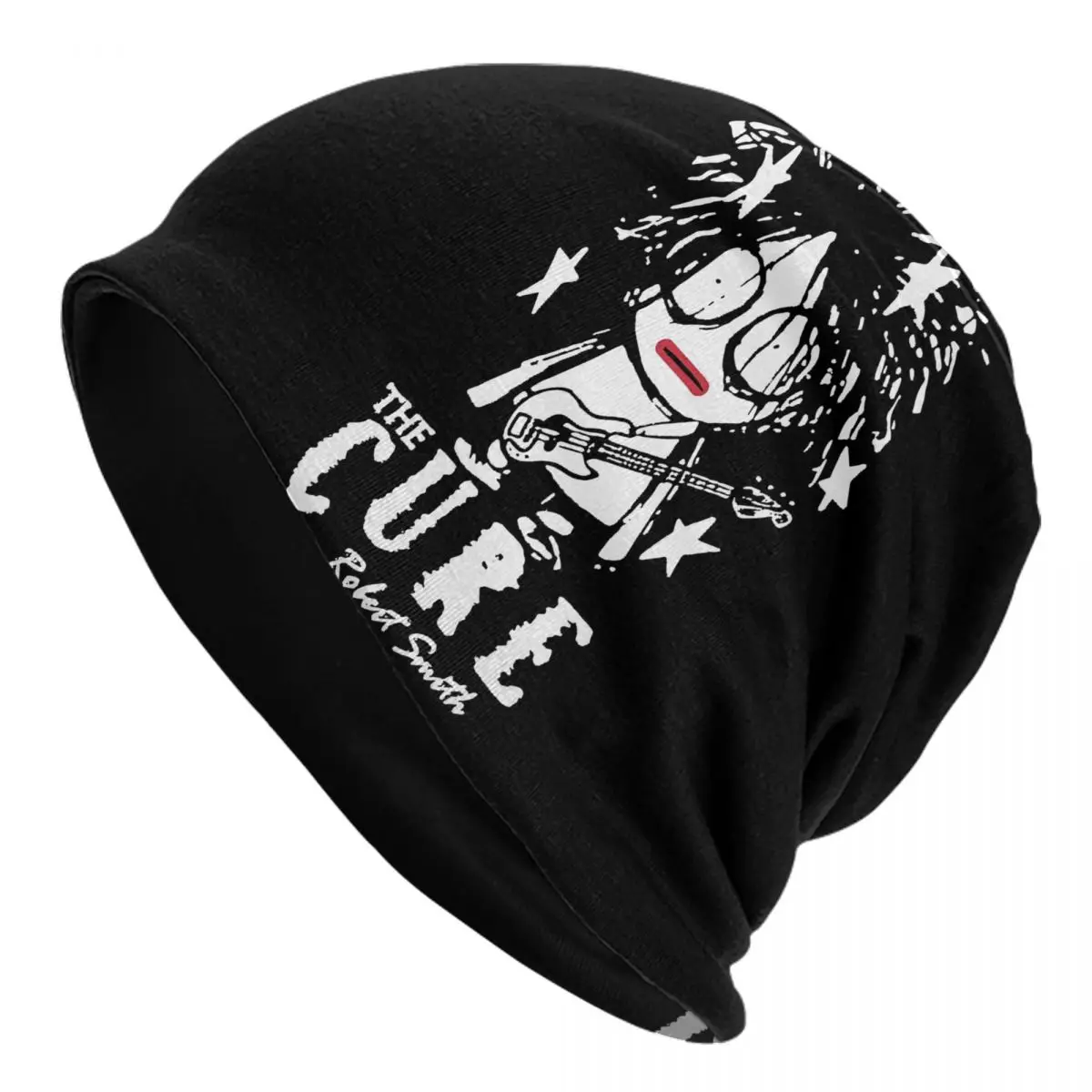 

The Doors Band The Doors Band Cure Bonnet Hat Knitting Hats Cool Outdoor Skullies Beanies Hat Unisex Warm Head Wrap Caps