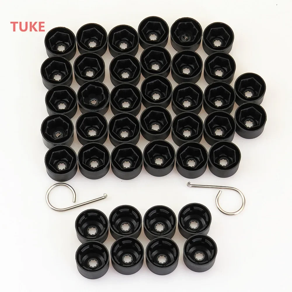 Rwsypl 40 Pz Bolt Caps Tools Ruota Lug Nut Cover Per Vw Passat Polo Golf Mk5 Mk6 Caddy Beetle Eos Tiguan Fox-Eu 1 K0 601 173 A