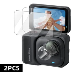 Ultra - HD Tempered 9H Hardness Glass Screen & Lens Protector - Clear, Anti - Scratch Film Accessory - 2 Pack