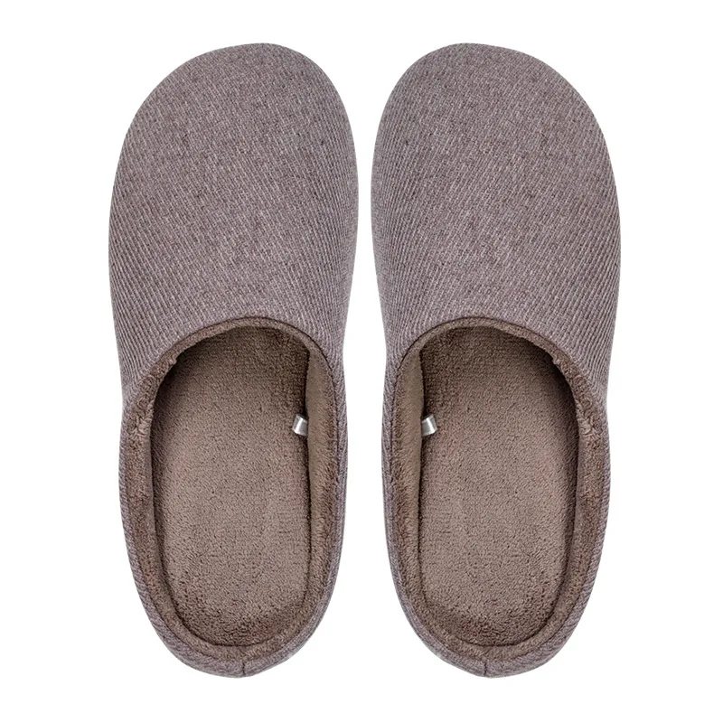 

2023 Cotton slippers female new plush couple cotton slippers indoor home thick bottom warm JR-006
