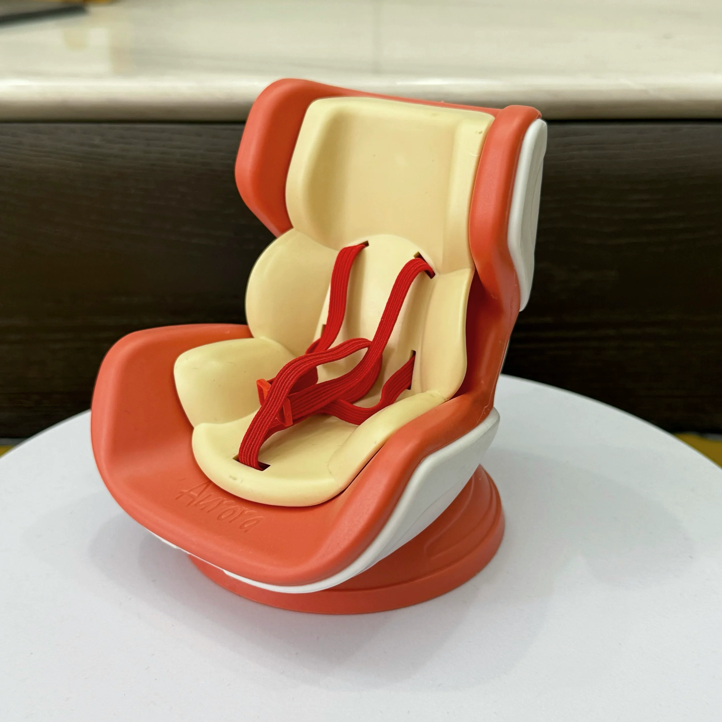 Labubu Dolls Doll Car Seat With Soft Furry Cushion For 10-17cm Dolls, Clips Onto Car Air Vent Cute And Functional Car Ornament For Blind Box Doll Fans Collectors Labubu Plush