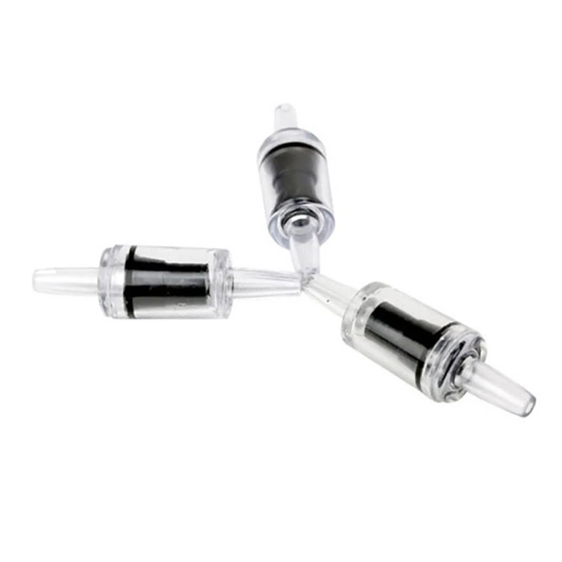 Aquarium Air Check Valves 10 Pack Clear Plastic Non-Return