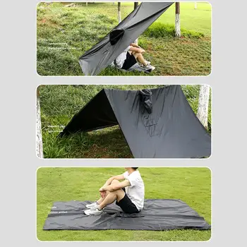 Outdoor Camping Raincoat Poncho. Waterproof. Long thick Women's & Men's Rain Coat. Hooded For Outdoor Hiking, Travel, Climbing 3