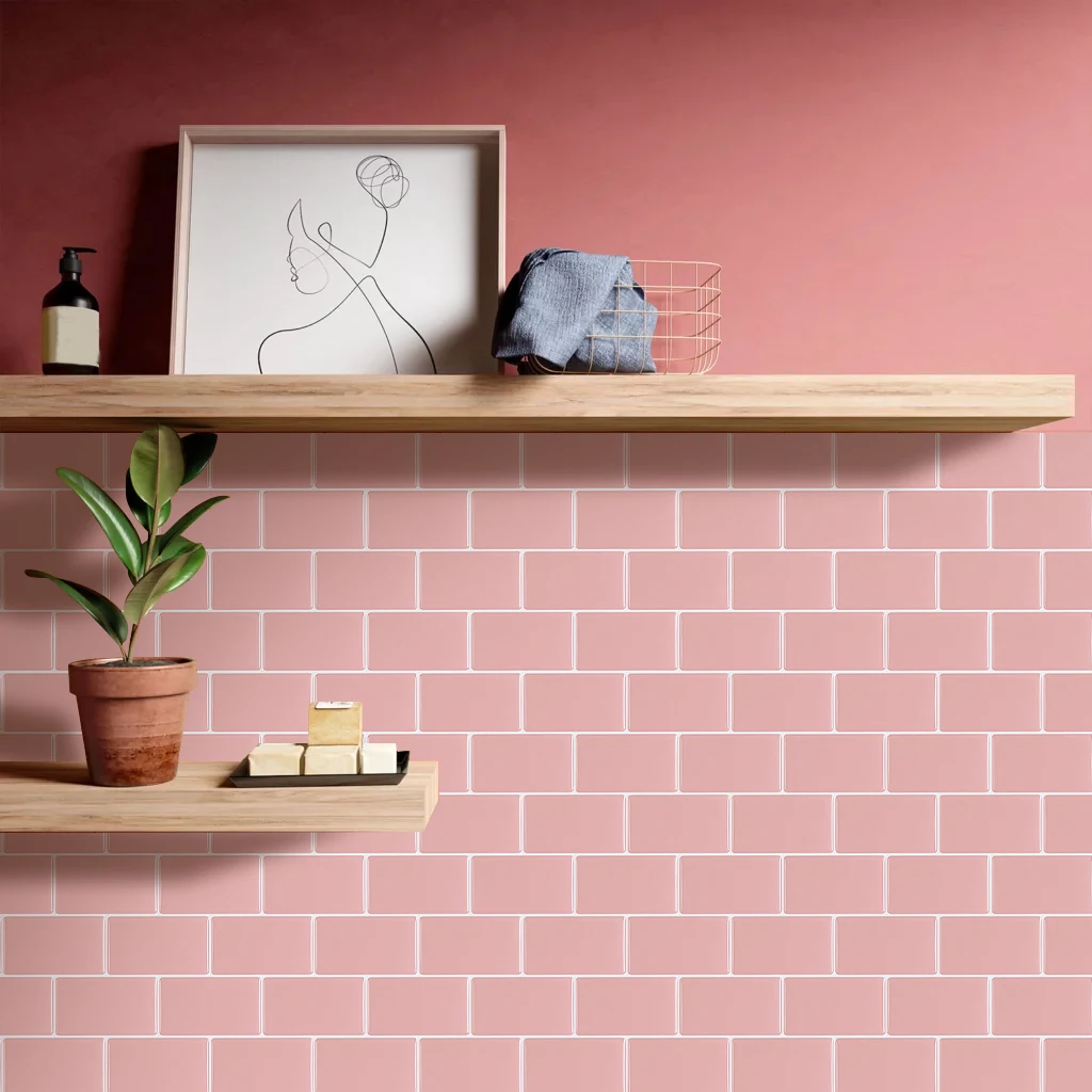 Subway Wall Sticker Backsplash Kitchen Sticker Peel And Stick Self Adhesive Wall Tiles 1 Sheet wall stickers kitchen wall sticker