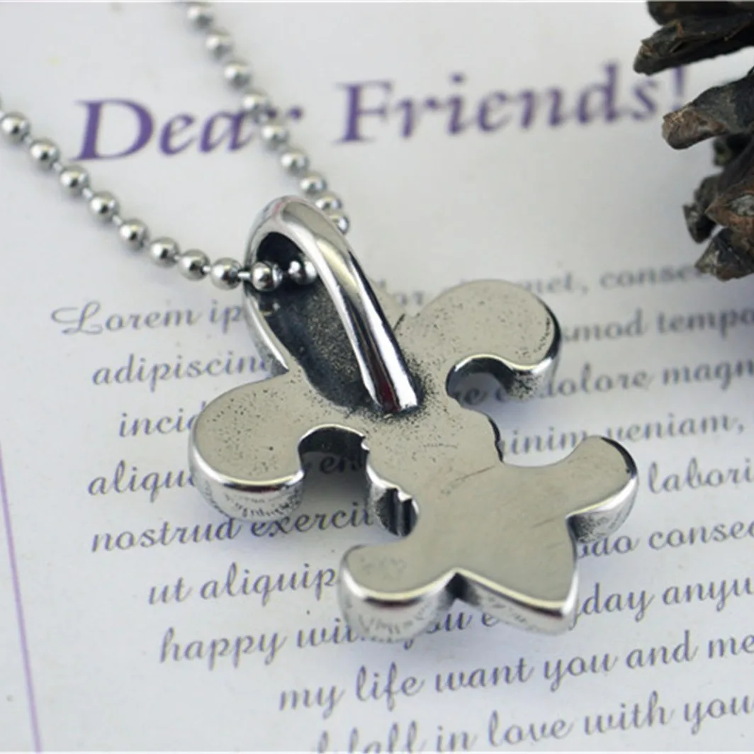 Fleur De Lis Pendant French Symbol Heraldic Heraldry Stainless Steel Iris Necklace for Men and Women Fleurdelise Fleurs Scout