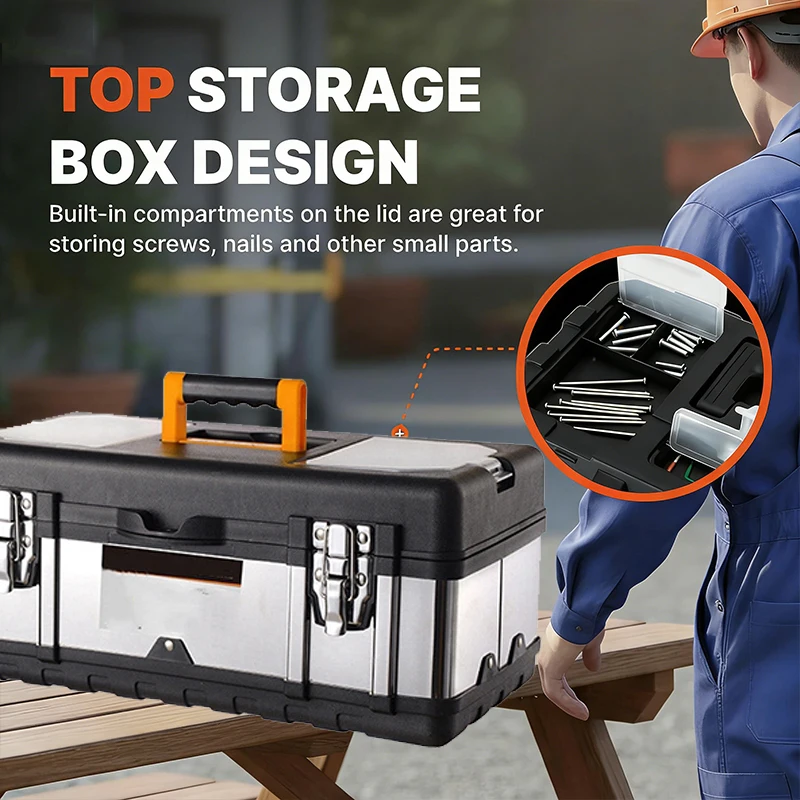 Stainless Steel Portable Tool Storage Organizer