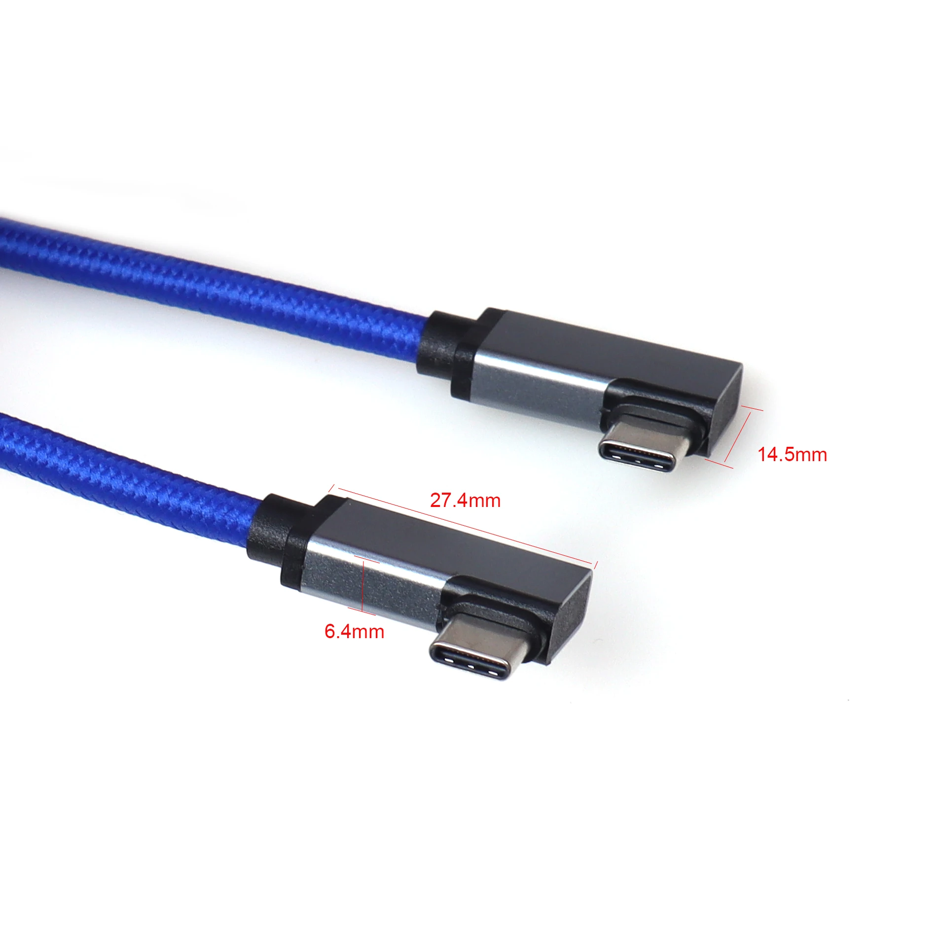รูปสินค้า สายชาร์จ USB-C ไนลอน ด้ามจับถนัดมือ ชาร์จเร็ว PD