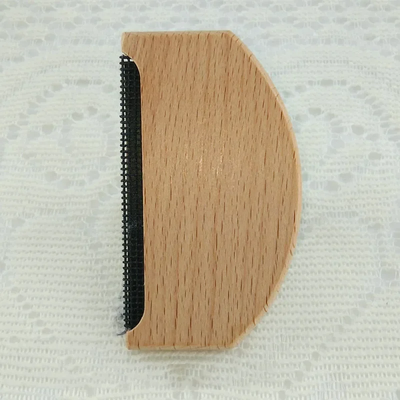 Lint Remover Cleaning Tools Fabric Shaver Wooden Comb Pilling Trimmer